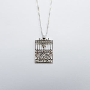 Beyond Southern Gates Silver Splendor Gate Pendant