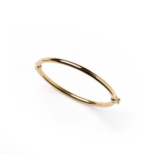 Beyond Southern Gates® Gold Plated Bangle with Side Clasp