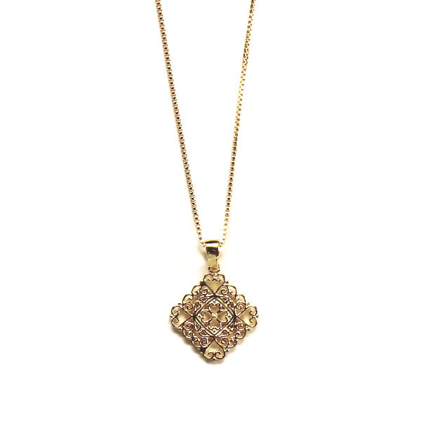 Beyond Southern Gates® Gold Plated Diane Gate Necklace