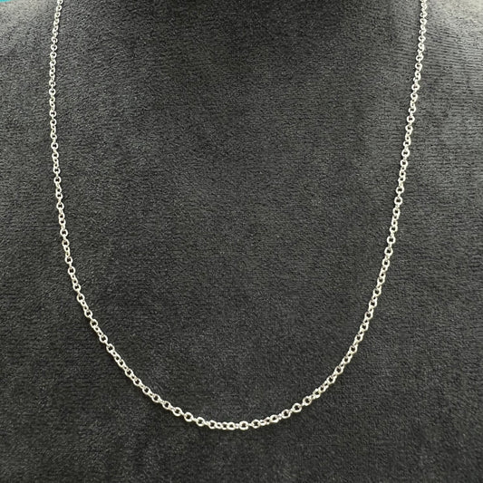 Sterling Silver Cable Chain - Sample