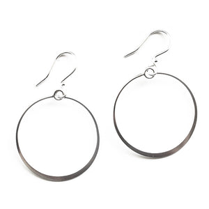 Beyond Southern Gates® Sterling Silver Classic Circle Hoop Earrings