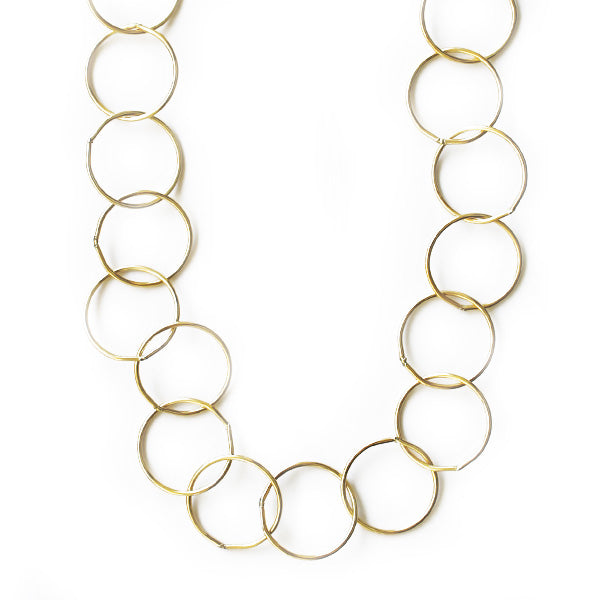 Beyond Southern Gates® Gold Filled Circle Link Necklace