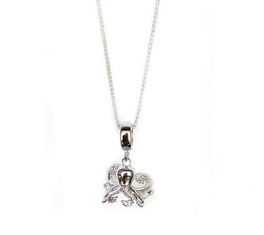Beyond Southern Gates® Sterling Silver Octopus Necklace