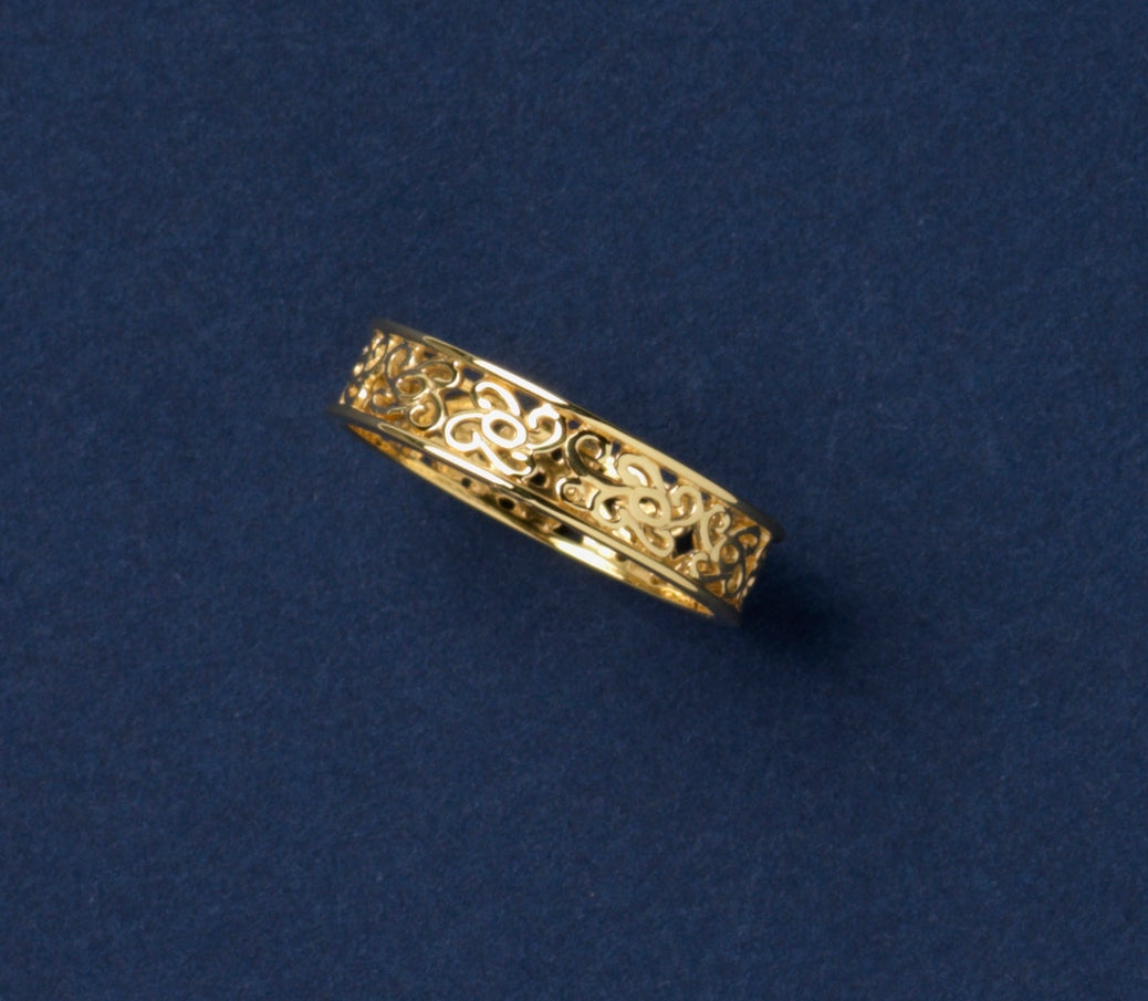 Balcony Ring, 14K Gold Plate-Retired
