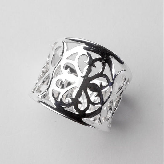 Beyond Southern Gates® Sterling Silver Inspiration Saddle Ring