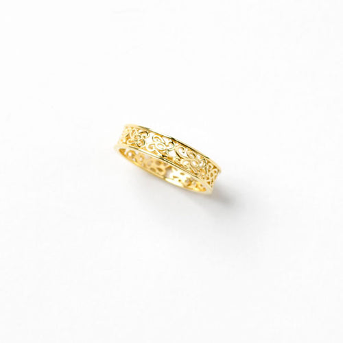Beyond Southern Gates® Gold Plated Balcony Ring 14K Vermeil